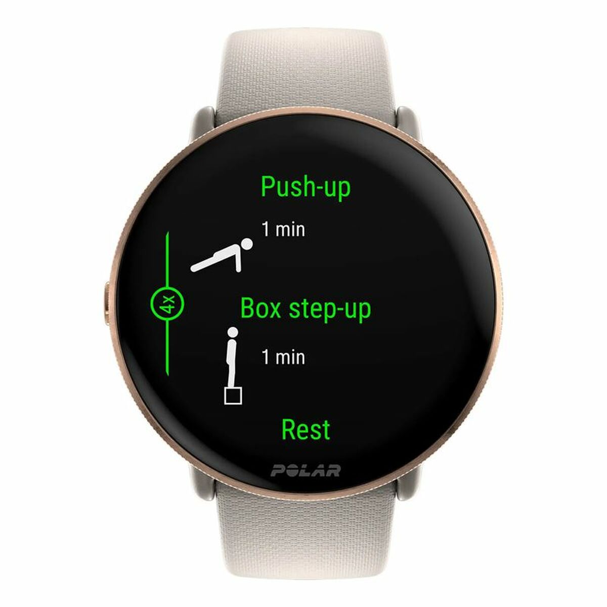 Smartwatch Polar IGNITE 3 Zilverkleurig 1,28"